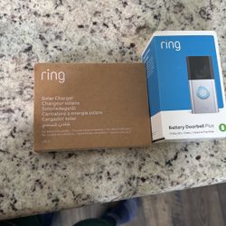 Ring And Solar Charger 