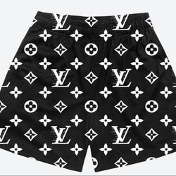 Black Lv Shorts
