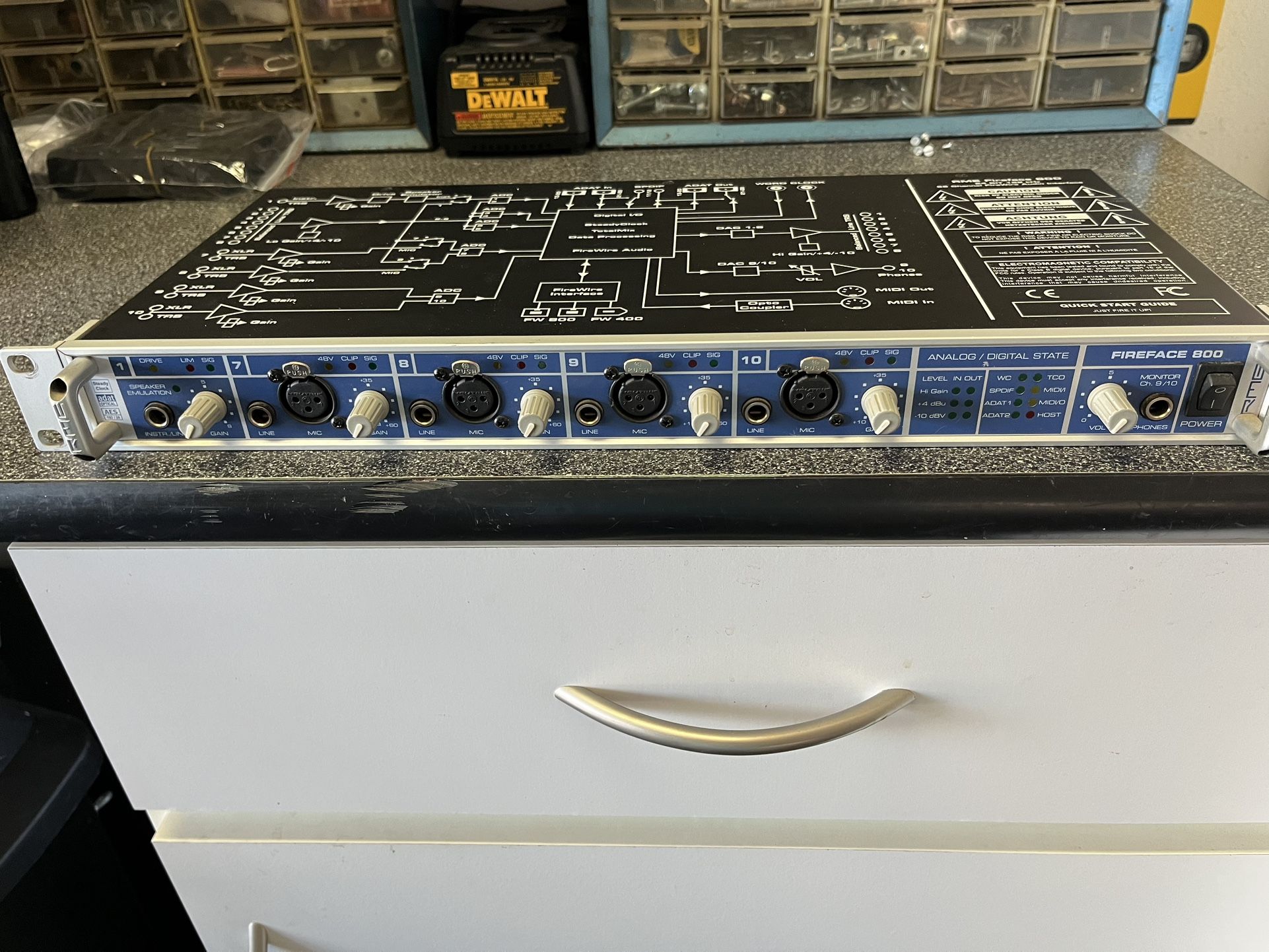 RME Fireface 800 Audio Digital Converter