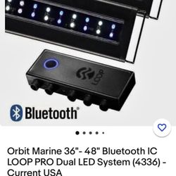 Orbit LED Bluetooth Lighting system for aquarium..  