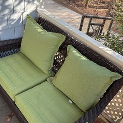 Wicker patio Couch