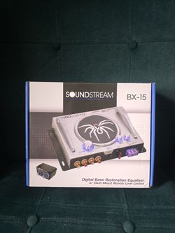 NEW Soundstream BX-15 Digital Bass Restoration Equalizer 🔥
