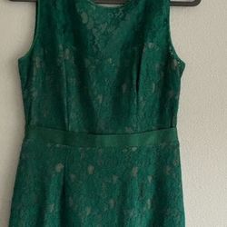 NWT BCBG Max Azria Alicia Green Lace Cocktail Dress 6 – $238 Retail!
