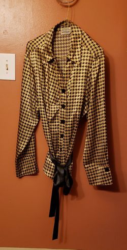 Brand New Gold/Black Blouse Size 18/20W
