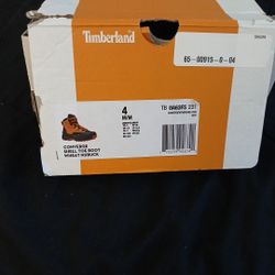 Kids Shell Toe Timberlands 