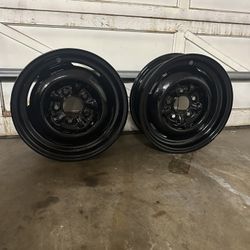 2- 1949-54 Chevy Five Lug 15” rims 