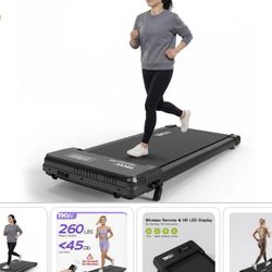 NEW Tkw Treadmill Low-Noise Walking Pad 200 Lbs Weight Capacity Remote Control
