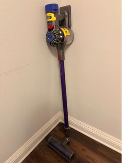 Dyson SV10 Cordless Vacuum with New Battery and Attachments