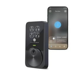 Lockly PIN Genie Pro Zeno Series Smart Lock, Keyless Entry Door Lock With Apple Home Key