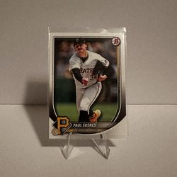 2025 Bowman Paul Skenes #20 Pirates