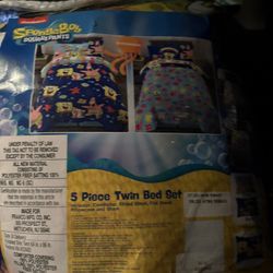 SpongeBob Bedding Set 