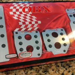 Acura / Honda Type R Aluminum Racing Pedal Cover Set - Rare Type R - For Manual Or automatic 