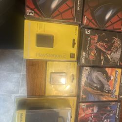 Ps2 Games And Memory Cards (sealed Brand New) 