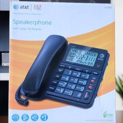 AT&T corded speakerphone with a large tilt display (model CL2939 or 2940)