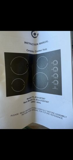 Cook Top ( Broken Glass)