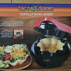 Taco Tuesday Tortilla Bowl Maker 