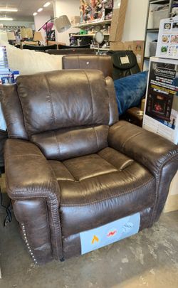 Pulaska Fabric Power Recliner $249