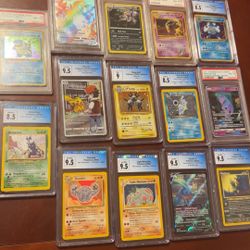 Pokemon Graded/slabs
