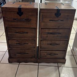 Wood Storage Cabinets