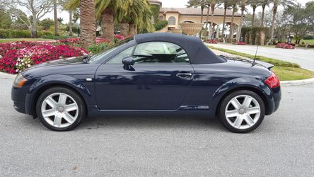 Mint 2005 Audi TT Roadster Turbo Quattro convertible.