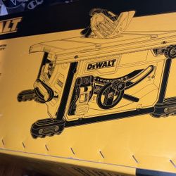 Dewalt Table Saw 8-1/4in  With Box