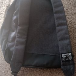 Support Your Local Creature Gray Skate Backpack 