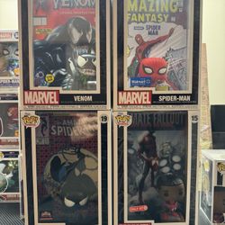 Spiderman Comic Cover Funko