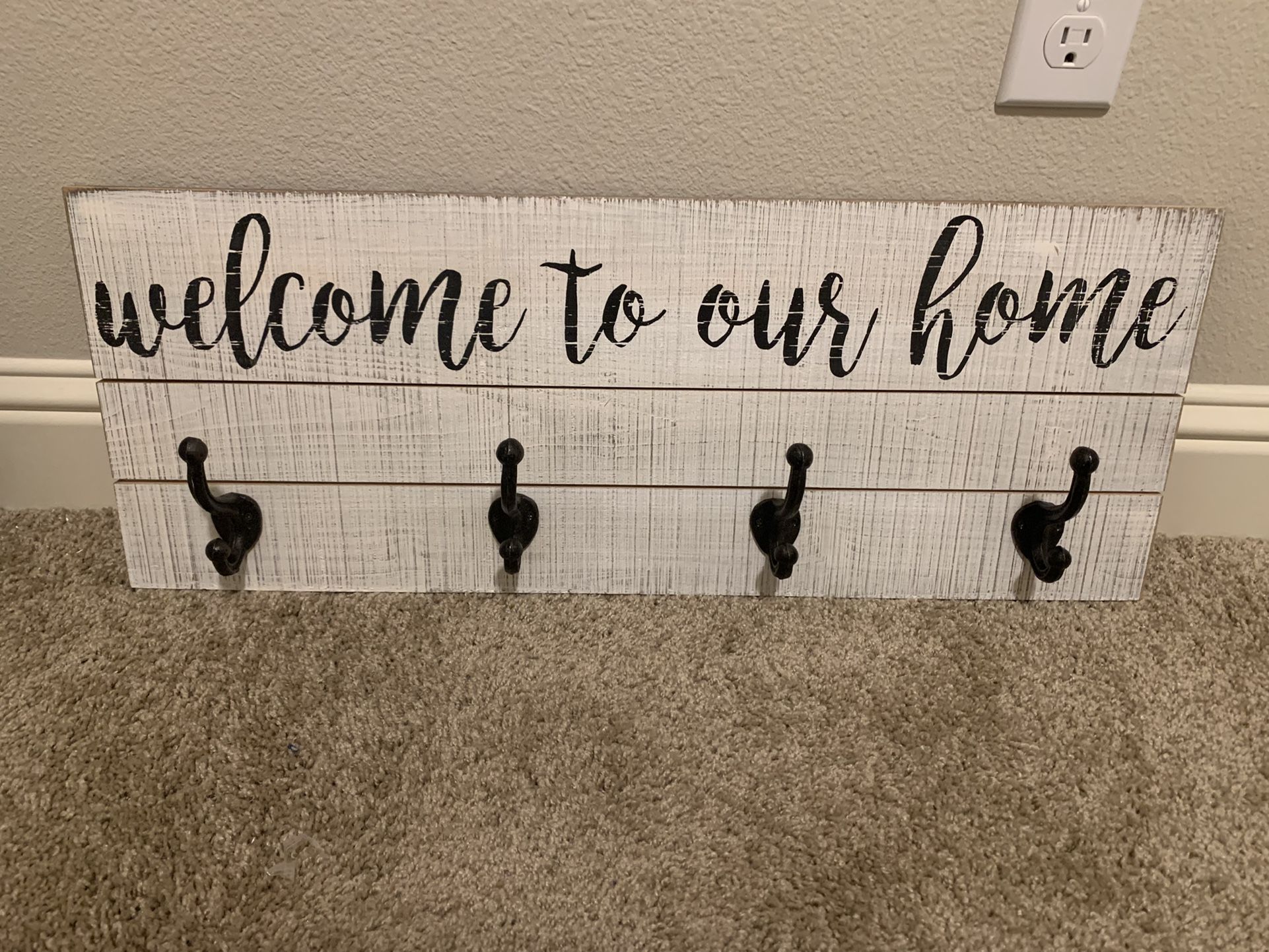 Wall Mounted Coat Rack