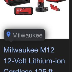 Milwaukee laser