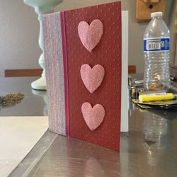 Heart Card With Envelope In Plastic 