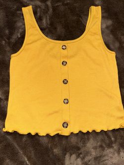 Mustard Yellow Top