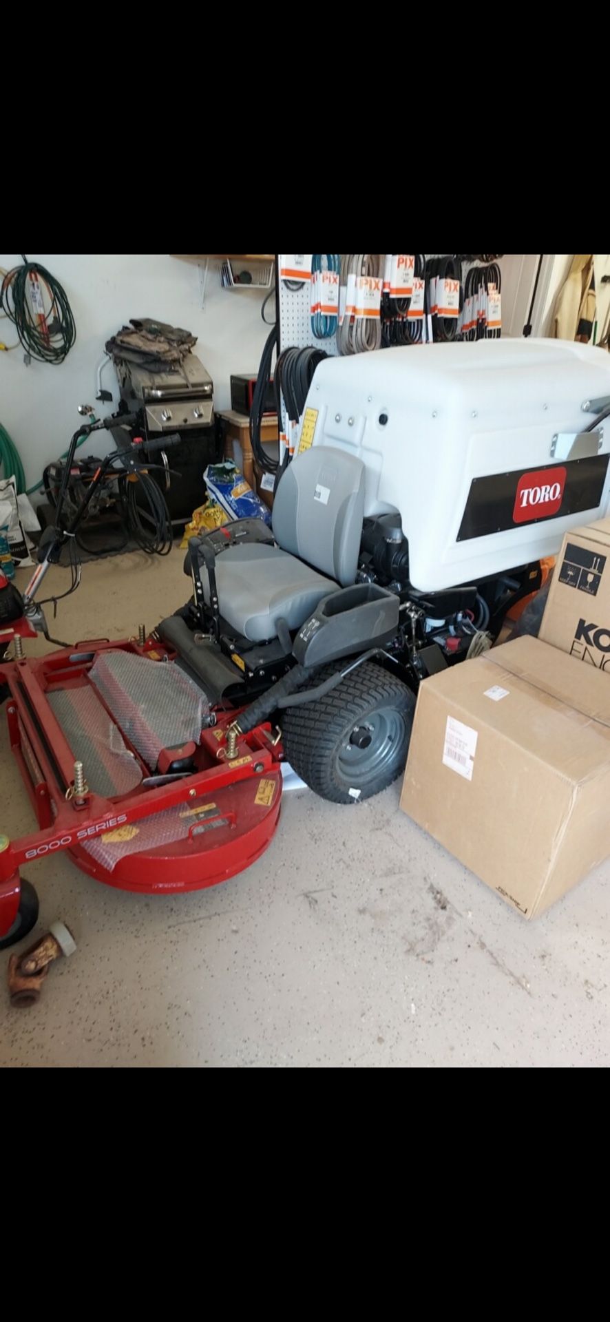 Toro 8000 Series Commercial Riding Mower