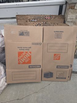 Moving boxes - $25