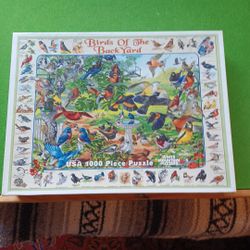 BIRDS OF THE BACKYARD 1000 PIECE PUZZLE