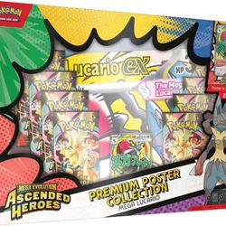 Pokemon Mega Lucario Premium Poster collection