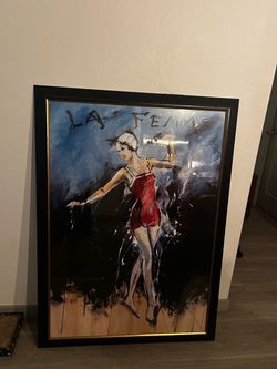 La Femme Painting
