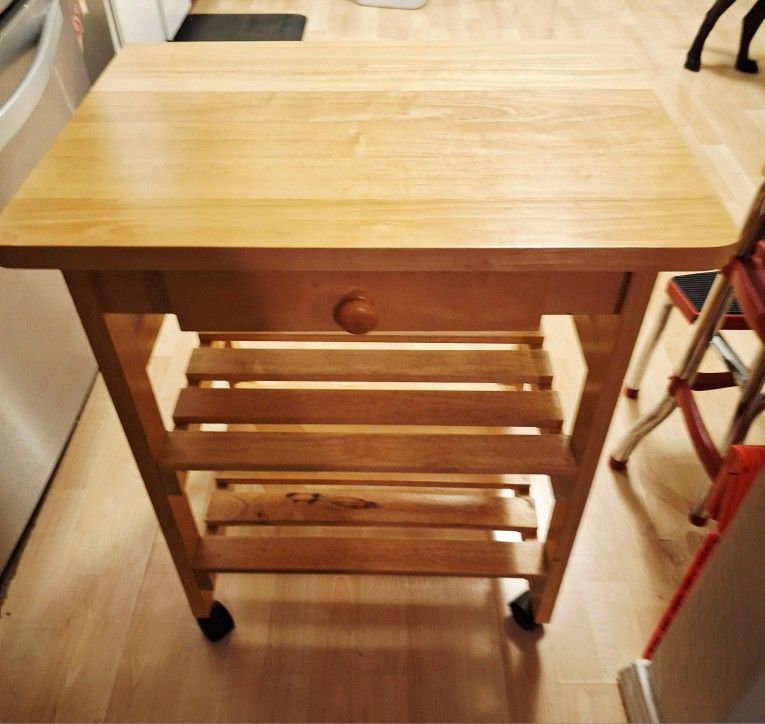 Kitchen Cart Shelves with wheels