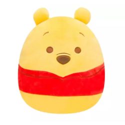 New Original Squishmallow Disney Winnie The Pooh 8" Super Soft Plush Toy Doll