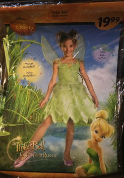 Disney Child's Tinker Bell Halloween Costume. Size M(7-8). Brand New