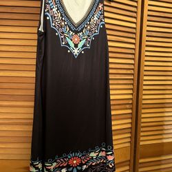  Black Dress With Border