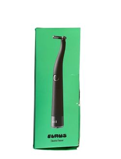 FLAUS Black Electric Flosser Starter Kit with 45 Heads Refills NEW OPEN BOX