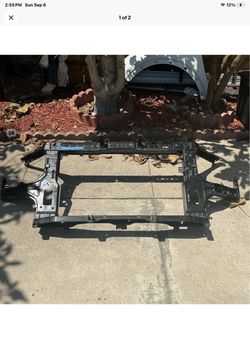 2020–2025 Kia Telluride. OEM Kia and Hyundai Mobis radiator support assembly,