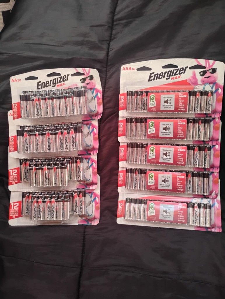Energizer Batteries AA & AAA
