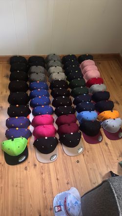 Lot of 50 SnapBack Hats Blank for Embroidery