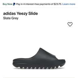 adidas slides slate gray