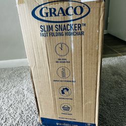 Graco slim snacker fast folding highchair