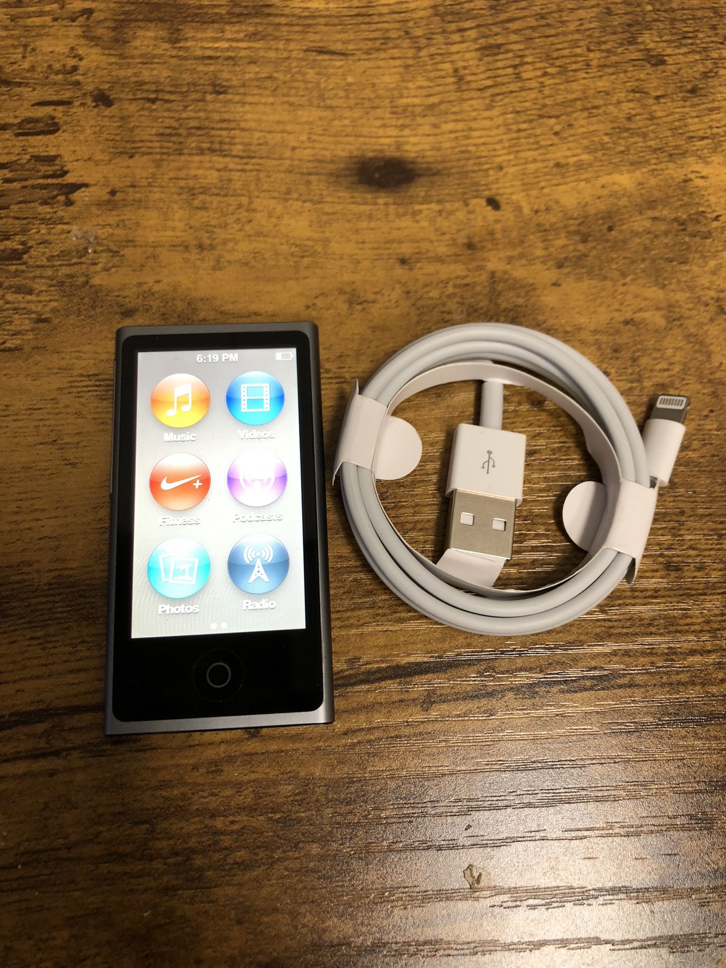 Ipod Nano 7th Gen 16gb Gray #6094 Mint