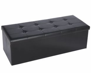 Leather Storage - Shoe Bench