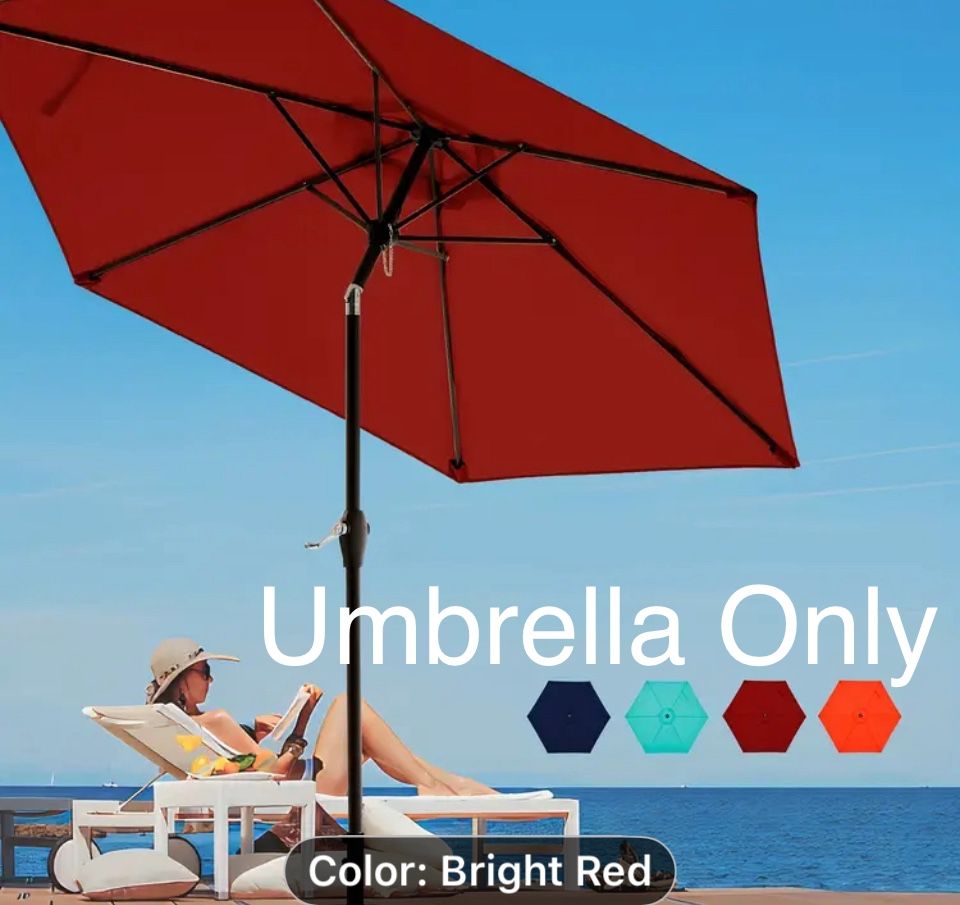 ❣️❤️❣️ Brand New 7.5FT Outdoor Table Umbrella ❌No Stand ❌
