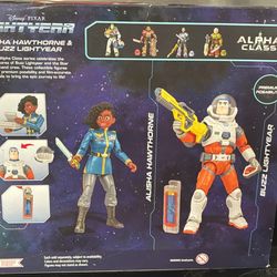 Lightyear Alisha and Buzz action figure 2-pack